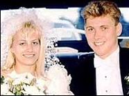 Bernardo e Homolka il giorno del loro matrimonio